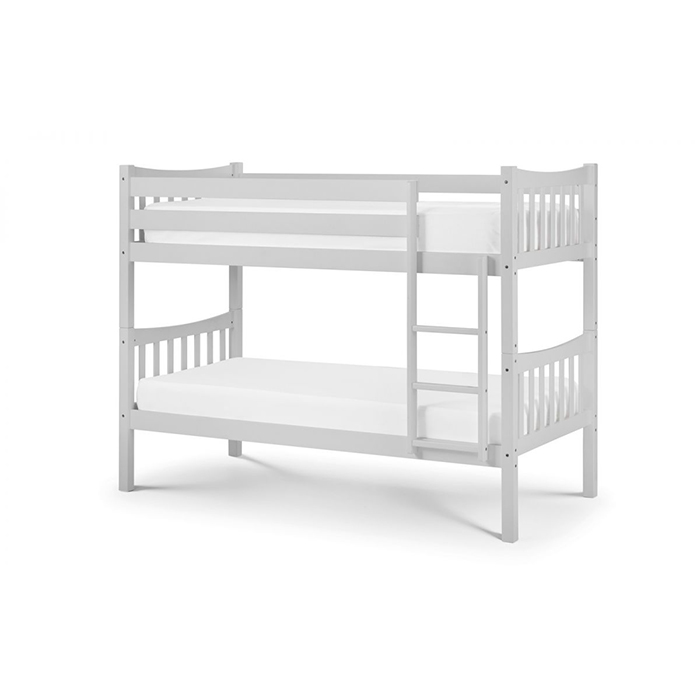 Zodiac Bunk Bed Single In Grey - Click Image to Close